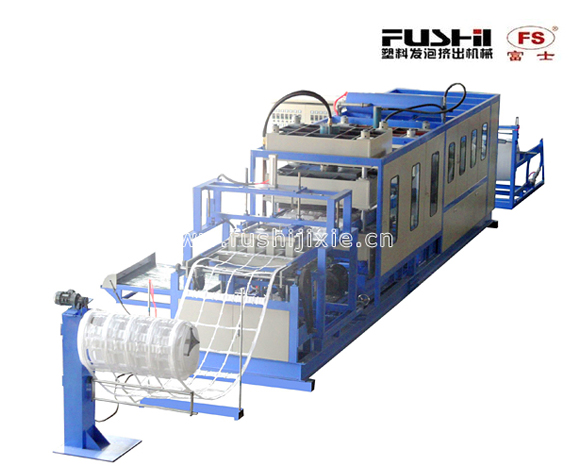 Automatic Vacuum Forming Machine &&nbsp;Cutting Machine